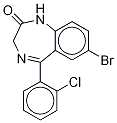芬纳西泮-D4同位素结构式_1184980-42-4结构式