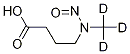 N-nitroso-n-(methyl-d3)-4-aminobutyric acid Structure,1184996-41-5Structure