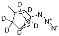 1-叠氮基-3,5-二甲基金刚烷-d6结构式_1185104-90-8结构式
