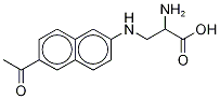 3-[(6-乙酰基-2-萘yl)氨基]丙氨酸结构式_1185251-08-4结构式