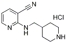 2-[(哌啶-4-甲基)-氨基]-烟腈盐酸盐结构式_1185307-76-9结构式