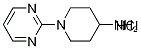 1-(嘧啶-2-基)哌啶-4-胺盐酸盐结构式_1185309-58-3结构式
