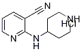 2-(哌啶-4-基氨基)-烟腈盐酸盐结构式_1185309-59-4结构式