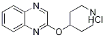 2-(哌啶-4-基氧基)喹噁啉盐酸盐结构式_1185309-98-1结构式