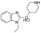 1-Ethyl-2-(piperidin-4-yloxy)-1h-benzoimidazole hydrochloride Structure,1185311-14-1Structure