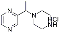 2-(1-哌嗪-1-基-乙基)-吡嗪盐酸盐结构式_1185313-41-0结构式