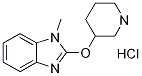 1-Methyl-2-(piperidin-3-yloxy)-1h-benzoimidazole hydrochloride Structure,1185313-72-7Structure