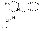 1-吡啶-4-甲基-哌嗪双盐酸盐结构式_1185314-04-8结构式