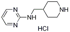 哌啶-4-甲基-嘧啶-2-基-胺盐酸盐结构式_1185314-62-8结构式