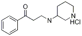 1-Phenyl-3-(piperidin-3-ylamino)-propan-1-one hydrochloride Structure,1185317-59-2Structure