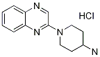 1-Quinoxalin-2-yl-piperidin-4-ylamine hydrochloride Structure,1185317-72-9Structure