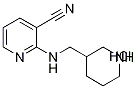 2-[(哌啶-3-甲基)-氨基]-烟腈盐酸盐结构式_1185319-20-3结构式