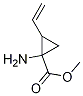 1-氨基-2-乙烯环丙烷羧酸甲酯结构式_1185537-10-3结构式