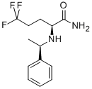 Pentanamide, 5,5,5-trifluoro-2-[[(1R)-1-phenylethyl]amino]-, (2S)- Structure,1186196-24-6Structure