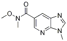 N-methoxy-n,3-dimethyl-3h-imidazo[4,5-b]pyridine-6-carboxamide Structure,1186310-78-0Structure