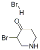 3-Bromo-4-piperidinone hydrobromide Structure,118652-88-3Structure