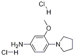 3-甲氧基-4-(1-吡咯烷)苯胺双盐酸盐结构式_1186663-17-1结构式