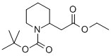 1-[(1,1-Dimethylethoxy)carbonyl]-2-Piperidineacetic acid ethyl ester Structure,118667-62-2Structure