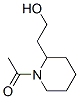 (9ci)-1-乙酰基-2-哌啶乙醇结构式_118671-47-9结构式