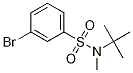 3-Bromo-n-t-butyl-n-methylbenzenesulfonamide Structure,1187386-30-6Structure