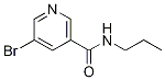 5-溴烟酰胺丙酯结构式_1187386-41-9结构式