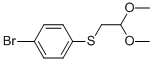 (4-Bromophenyl)(2,2-dimethoxyethyl)sulfane Structure,118780-12-4Structure