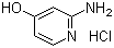 2-氨基-4-羟基吡啶盐酸盐结构式_1187932-09-7结构式