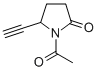 1-乙酰基-5-乙炔-2-吡咯烷酮结构式_118800-17-2结构式