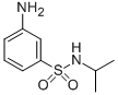 3-氨基-N-异丙基苯磺酰胺结构式_118837-66-4结构式