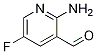 2-氨基-5-氟-吡啶-3-甲醛结构式_1188433-88-6结构式