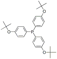 Tris(p-tert-butoxyphenyl)phosphine Structure,118854-31-2Structure