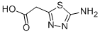 (5-氨基-[1,3,4]噻二唑-2-基)-乙酸甲酯结构式_118863-94-8结构式