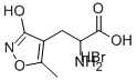 (+/-)-Alpha-氨基-3-羟基-5-甲基异噁唑-4-丙酸氢溴酸结构式_118896-96-1结构式