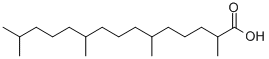 降脂(植)烷酸结构式_1189-37-3结构式