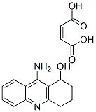 9-氨基-1,2,3,4-四氢吖啶-1-醇马来酸盐结构式_118909-22-1结构式