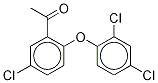 1-[5-氯-2-(2,4-二氯苯氧基)苯乙酮]-d2溴化物结构式_1189477-14-2结构式