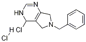 4-氯-6,7-二氢-6-(苯基甲基)-5H-吡咯并[3,4-d]嘧啶盐酸盐结构式_1190927-80-0结构式