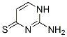 2-氨基嘧啶-4-硫醇结构式_1193-27-7结构式