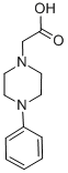 (4-苯基-1-哌嗪)-乙酸x盐酸盐结构式_119378-70-0结构式