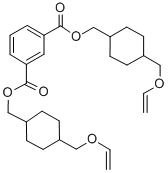 双[[4-[(乙烯基氧基)甲基]环己基]甲基] 异邻苯二甲酸酯结构式_119581-93-0结构式