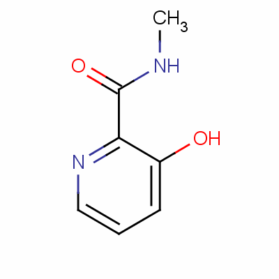 3-羟基-吡啶-2-羧酸 甲基酰胺结构式_1196-30-1结构式