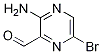 3-氨基-6-溴吡嗪-2-甲醛结构式_1196156-63-4结构式