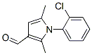 1-(2-Chlorophenyl)-2,5-dimethyl-1h-pyrrole-3-carbaldehyde Structure,119673-49-3Structure