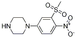 1-[3-(甲基磺酰基)-4-硝基苯基]哌嗪结构式_1197193-08-0结构式