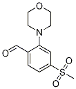 4-(甲基磺酰基)-2-(4-吗啉)苯甲醛结构式_1197193-22-8结构式