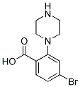 4-溴-2-(1-哌嗪)苯甲酸结构式_1197193-25-1结构式