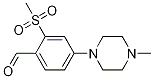 4-(4-甲基-1-哌嗪)-2-(甲基磺酰基)苯甲醛结构式_1197193-26-2结构式