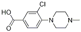 3-氯-4-(4-甲基-1-哌嗪)苯甲酸结构式_1197193-33-1结构式