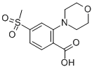 4-(甲基磺酰基)-2-(4-吗啉)苯甲酸结构式_1197193-34-2结构式