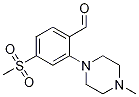 2-(4-甲基-1-哌嗪)-4-(甲基磺酰基)苯甲醛结构式_1197193-37-5结构式